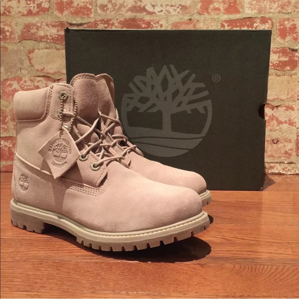 Timberland  6" Double Suede Waterproof Boots A1P7H - Picture 2 of 8